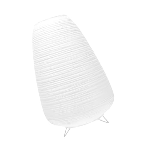 jojofuny Papierlaterne Tischlampe Schreibtischlampe Lampe Für Schlafzimmer Dekorative Lampe Led-licht Nachtlicht Led-lampe Nachtlampe Weiß Schmiedeeisen von jojofuny