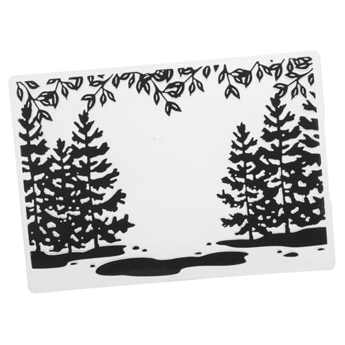 jojofuny Prägeschablone Karte Selbst Ordner Prägematerialien Prägemappen Aus Kunststoff Scrapbooking-prägeplatte Einzigartiger Prägefolder Bastelpapier Prägen Plastik von jojofuny
