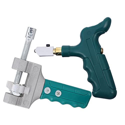 jojofuny Professioneller Glasschneider Set Multifunktionales Werkzeug für Fliesen und Spiegel Ergonomischer Griff für Präzise Schnitte Langlebiges Design und Hohe Effizienz von jojofuny