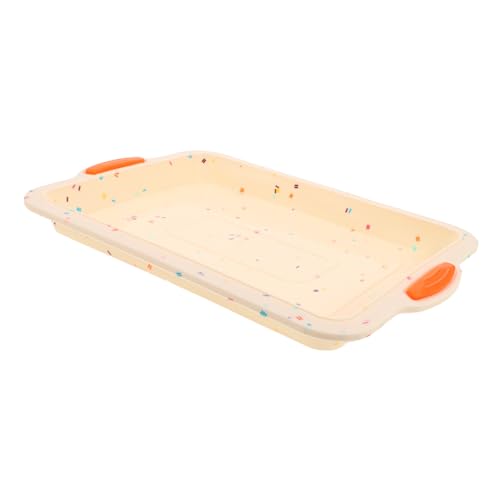 jojofuny Quadratische Silikon Backform Hitzebeständig Antihaft Brownie und Muffin Backform für Hausgemachte Kuchen und Vielseitiges Backen zu Hause von jojofuny