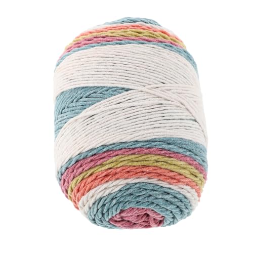 jojofuny Regenbogengarn Zum Häkeln Weiches Garn Für Decken Und Kissen Bunter Faden Zum Stricken Und Basteln Für Anfänger jojofuny Regenbogengarn Zum Häkeln Weiches Garn Für Decken Und Kissen Bunter Faden Zum Stricken Und Basteln Für Anfänger von jojofuny
