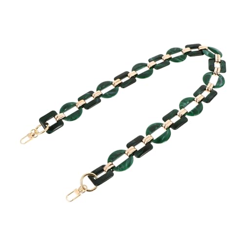 jojofuny Retro Farbige Acryl Taschenschlaufe Abnehmbare Resin Handtaschenkette als Stilvolles Accessoire und Ersatz für Geldbörsenriemen Leicht Vielseitig Einsetzbar und Einfach zu von jojofuny