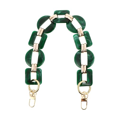 jojofuny Retro Harzbeutelkette Einzigartige Handtaschen Ersatzkette Grünem Kunstharz Stilvolles Accessoire für Taschen für jojofuny Retro Harzbeutelkette Einzigartige Handtaschen Ersatzkette Grünem Kunstharz Stilvolles Accessoire für Taschen für von jojofuny