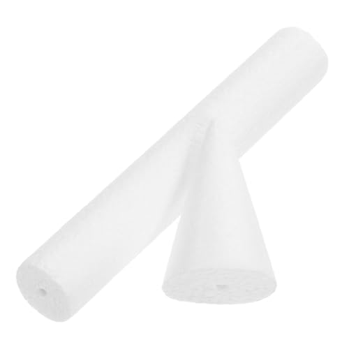 jojofuny Schaumstoff Kuchenmodell Höhe Wiederverwendbar Übungsmodell für Tortendekoration Basteln und Backen Einzigartiges Castle Säulen Design Weiß von jojofuny