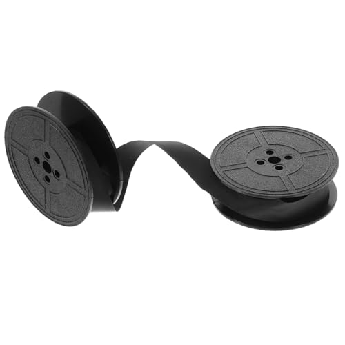 jojofuny Schreibmaschinen Farbband Schwarz Nylon Doppelspule Langlebig Kompatibel für Büro und Alte Mechanische Modelle jojofuny Schreibmaschinen Farbband Schwarz Nylon Doppelspule Langlebig Kompatibel für Büro und Alte Mechanische Modelle von jojofuny