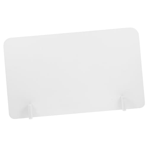 jojofuny Schreibtisch trennwand für Schüler Sichtschutzplatte mit Sockel Minimalistisches Design Leicht zu Reinigen Vielseitig Einsetzbar für Schule Büro Kantine jojofuny Schreibtisch trennwand für Schüler Sichtschutzplatte mit Sockel Minimalistisches Design Leicht zu Reinigen Vielseitig Einsetzbar für Schule Büro Kantine von jojofuny