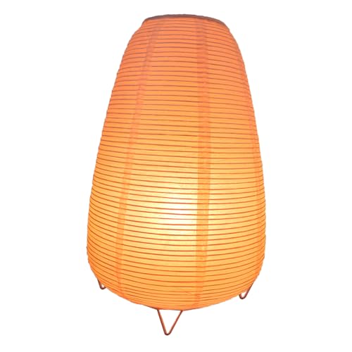 jojofuny Schreibtischlampe Aus Papierlaterne Lampenschirm Tischlampe Nachtlicht Papierlaterne Tischlampe Lampe Für Schlafzimmer Tischleuchte Nachttischlampe Reispapier von jojofuny