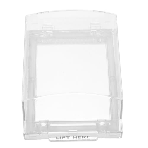 jojofuny Schutzabdeckung Für Den Alarmschalter Manueller Anrufpunktschutz Abdeckungsstopper Manueller Alarmschalterabdeckung Rauchmelderabdeckung Alarmknopfabdeckung Transparent Plastik jojofuny Schutzabdeckung Für Den Alarmschalter Manueller Anrufpunktschutz Abdeckungsstopper Manueller Alarmschalterabdeckung Rauchmelderabdeckung Alarmknopfabdeckung Transparent Plastik von jojofuny