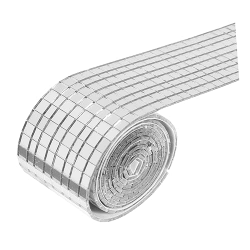 jojofuny Selbstklebende Mosaikfliesen Mini Quadratische Glasspiegel Wanddekor DIY Spiegelaufkleber für Küche Bad Bar Wohnzimmer Moderne Wandgestaltung jojofuny Selbstklebende Mosaikfliesen Mini Quadratische Glasspiegel Wanddekor DIY Spiegelaufkleber für Küche Bad Bar Wohnzimmer Moderne Wandgestaltung von jojofuny