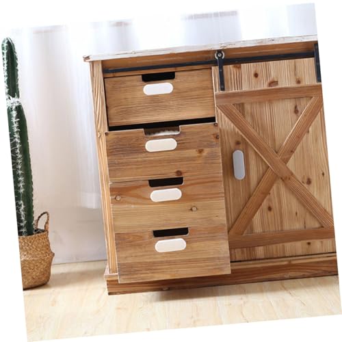 jojofuny Selbstklebende Tür Schrankgriffe aus Langlebigem Material Glatte Oberfläche ohne Grate Einfache Montage ohne Bohren für Küchen Kleiderschrank Kühlschrank Möbeltüren von jojofuny