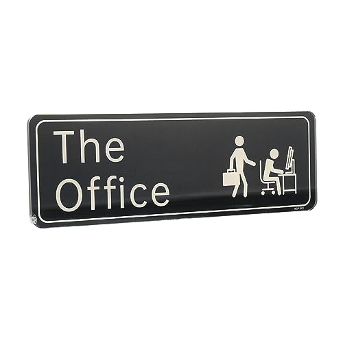 jojofuny Selbstklebendes Büroschild aus Acryl Türschild The Office Bohrfreies Design für Professionelle Anwendungen für Büro und Zuhause Langlebig und Leicht zu Installieren jojofuny Selbstklebendes Büroschild aus Acryl Türschild The Office Bohrfreies Design für Professionelle Anwendungen für Büro und Zuhause Langlebig und Leicht zu Installieren von jojofuny