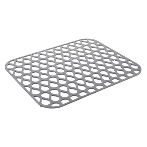 jojofuny Silikon Spülbeckenschutzmatte mit Ablauföffnungen Hitzebeständig und Multifunktionale Abtropfmatte für Küche Geschirr und Glaswaren Rutschfeste Waschbeckenmatte zum Schutz und jojofuny Silikon Spülbeckenschutzmatte mit Ablauföffnungen Hitzebeständig und Multifunktionale Abtropfmatte für Küche Geschirr und Glaswaren Rutschfeste Waschbeckenmatte zum Schutz und von jojofuny