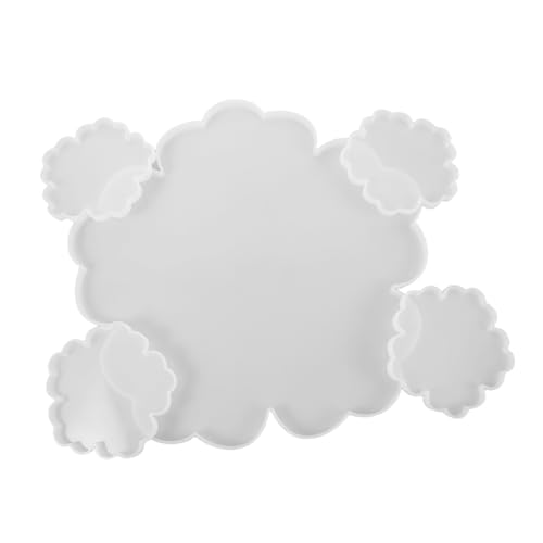 jojofuny Silikonblumenform für Harzgießen Hitze Kältebeständig Vielseitig für Untersetzer Obsttabletts und Deko DIY Silikonform für Epoxidharz Kreative Handwerksideen für Zuhause und von jojofuny