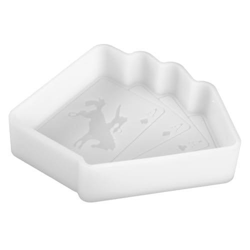 jojofuny Silikonform Poker DIY Epoxidharz Gießform für Handwerk Flexible Langlebige Form zum Basteln und Dekorieren mit Glatter Oberfläche Geeignet für Harz Kerzen Kunsthandwerk jojofuny Silikonform Poker DIY Epoxidharz Gießform für Handwerk Flexible Langlebige Form zum Basteln und Dekorieren mit Glatter Oberfläche Geeignet für Harz Kerzen Kunsthandwerk von jojofuny