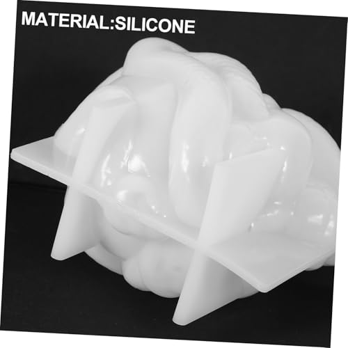jojofuny Silikonform Schlange Flexibel Langlebig Epoxidharz Gießform DIY Skeleton Dekoration Praktisch Reißfest Einfach zu Entformen Tischdeko Kunstharz Form von jojofuny