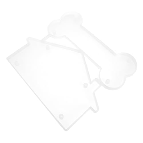jojofuny Silikonform Türschild DIY Türanhänger Gießform Flexibel Langlebig Transparent Wiederverwendbar für Handwerk und Basteln von jojofuny