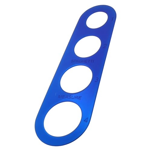 jojofuny Spaghettimesser mit Messlöchern Präzises Pasta Portionierwerkzeug Robustes Küchenutensil für Einfache Spaghetti Kontrolle Modernes Design für Hobby und jojofuny Spaghettimesser mit Messlöchern Präzises Pasta Portionierwerkzeug Robustes Küchenutensil für Einfache Spaghetti Kontrolle Modernes Design für Hobby und von jojofuny
