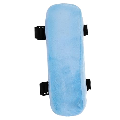 jojofuny Speicherschaum Ellbogenkissen Abdeckung Armlehne Sitzpolster Pads Bürorestuhl Ellbogenauflage Ellenbogenpolster für den Schreibtisch Spielstuhlteile Stuhlzubehör Schwamm Himmelblau von jojofuny