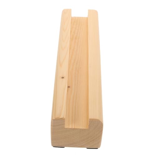 jojofuny Stabiler Holzständer für Spiegel Vielseitige Spiegelhalterung Stabiler Standfuß für Ganzkörperspiegel Fester Holzrahmen für Wohnzimmer und Schlafzimmer Rutschfester Support von jojofuny