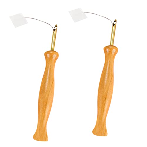 jojofuny Stanznadel-einfädler-Set Mit Holzgriff Stanznadeln Einfädler Strick-stickstift DIY-Werkzeug Nähzubehör Zum Weben Nähen Filzen Basteln Aus Holz Und Eisen Langlebig Und Praktisch jojofuny Stanznadel-einfädler-Set Mit Holzgriff Stanznadeln Einfädler Strick-stickstift DIY-Werkzeug Nähzubehör Zum Weben Nähen Filzen Basteln Aus Holz Und Eisen Langlebig Und Praktisch von jojofuny