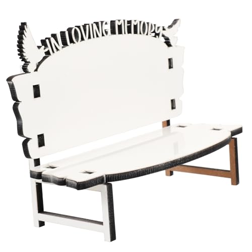 jojofuny Sublimation Stuhl Ornament Blank Diy Holz Deko für Kreative Projekte Geeignet für Personalisierte Stilvolle Tischdekoration von jojofuny