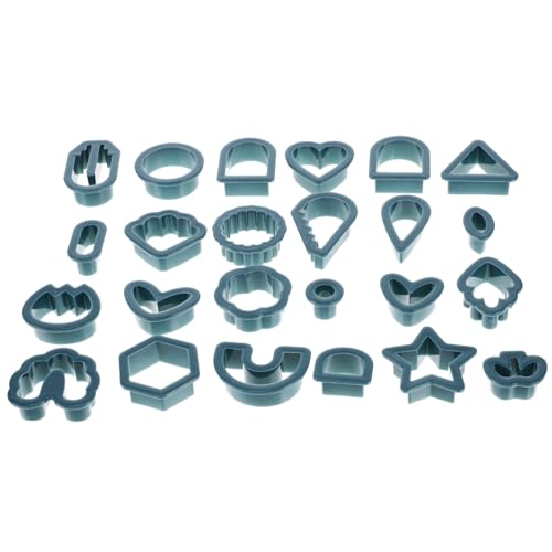 jojofuny Teiliges Kunststoff Ausstechformen für DIY Schmuck Ohrringe Basteln Polymer Clay Cutter mit Scharfen Klingen und Abgerundeten Kanten für Sicheres Formen von Schmuckstücken von jojofuny