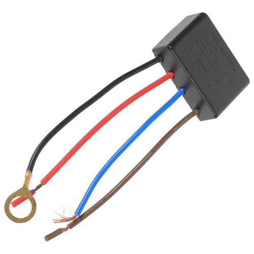 jojofuny Tischlampe BerüHrungsschalter Mit Vierstufiger Dimmfunktion, Touch-Dimmer FüR 60W Innen-GlüHlampen, Ersatzteil FüR Led-Schreibtischlampen von jojofuny
