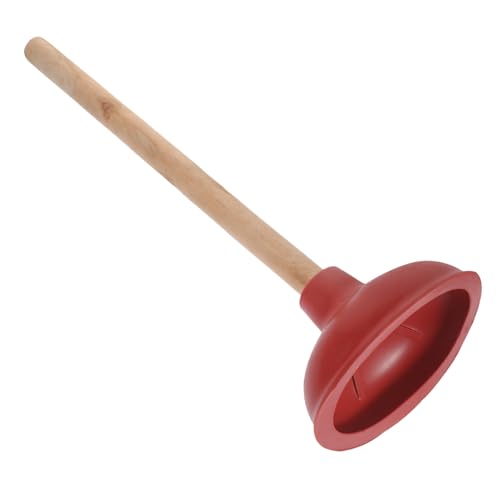 jojofuny Hochleistungs Toilettenkolben Mit Holzgriff Saugglocke Für Badezimmer Effektiver Abflussreiniger Robustes Gummi 14 Zoll Für Toiletten Und Waschbecken Einfach Zu Bedienen jojofuny Hochleistungs Toilettenkolben Mit Holzgriff Saugglocke Für Badezimmer Effektiver Abflussreiniger Robustes Gummi 14 Zoll Für Toiletten Und Waschbecken Einfach Zu Bedienen von jojofuny