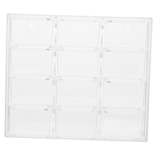 jojofuny Transparente Schubladenbox Schmuck Organizer Multifunktionale Aufbewahrungsbox für Schreibtisch Büro Kleinteile Ordnung von jojofuny