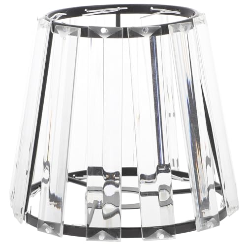 jojofuny Transparenter Glas Lampenschirm Ersatz Lampenabdeckung Stufenförmig Für Deckenleuchte Wandleuchte Nachttischlampe Hotel Wohnzimmer Modern Elegant von jojofuny