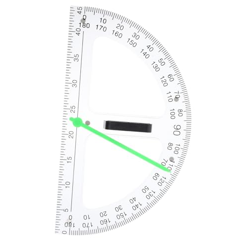 jojofuny Winkel Messen Werkzeug Mathe-winkelwerkzeug Halbkreis-winkelmesser Transparent Mit Magneten Präzise Markierungen Multifunktional Als Lineal jojofuny Winkel Messen Werkzeug Mathe-winkelwerkzeug Halbkreis-winkelmesser Transparent Mit Magneten Präzise Markierungen Multifunktional Als Lineal von jojofuny
