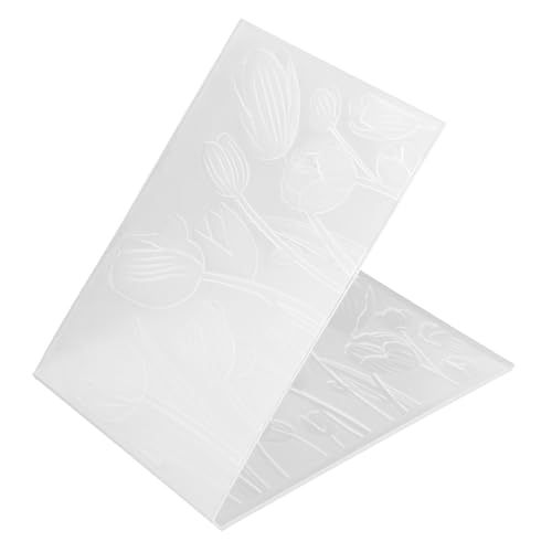 jojofuny Tulpen-prägeschablone Aus Kunststoff Hochpräzise Muster Für DIY Scrapbooking Und Papierbasteleien Für Kartenherstellung Und Kreative Projekte jojofuny Tulpen-prägeschablone Aus Kunststoff Hochpräzise Muster Für DIY Scrapbooking Und Papierbasteleien Für Kartenherstellung Und Kreative Projekte von jojofuny