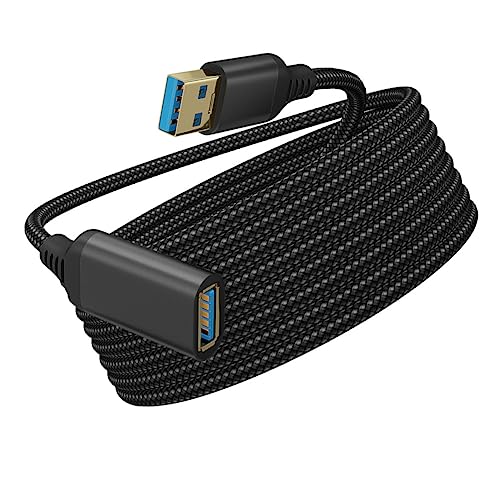 jojofuny USB Nylon Geflochtenes Datenkabel Verlängerungskabel Stabiler Datentransfer Männlich Zu Weiblich Für Computer Und USB-geräte jojofuny USB Nylon Geflochtenes Datenkabel Verlängerungskabel Stabiler Datentransfer Männlich Zu Weiblich Für Computer Und USB-geräte von jojofuny