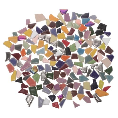 jojofuny Unregelmäßige Keramik Mosaikfliesen DIY Bastelmaterialien Mischfarben Handgemachte Mosaikstücke für Kreative Projekte für Bilderrahmen und Blumentöpfe jojofuny Unregelmäßige Keramik Mosaikfliesen DIY Bastelmaterialien Mischfarben Handgemachte Mosaikstücke für Kreative Projekte für Bilderrahmen und Blumentöpfe von jojofuny