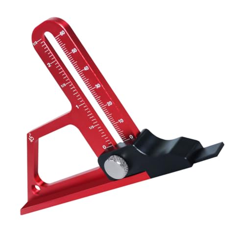 jojofuny Verstellbares Tiefenmessgerät für Tischkreissägen aus Präziser Höhenmesser für Frästisch und Router Leichtes Robustes Holzwerkzeug für Einfache jojofuny Verstellbares Tiefenmessgerät für Tischkreissägen aus Präziser Höhenmesser für Frästisch und Router Leichtes Robustes Holzwerkzeug für Einfache von jojofuny