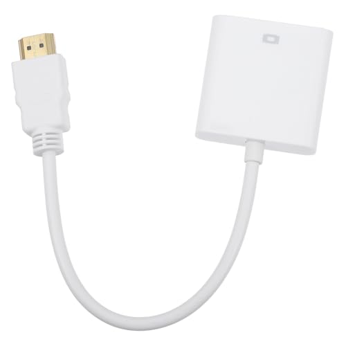 jojofuny Vga Adapter Video Konverter Plug-and-play Für Pc Monitor Und Beamer Langlebiges Abs-material Effizienter Signalübertragungschip von jojofuny