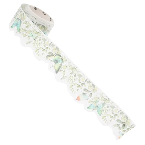 jojofuny Vintage Washi Tape mit Blumen Schmetterlingsmuster Dekoratives Scrapbooking Klebeband für DIY Journale Leichte Kleine Bunte Japanische Papierbänder für Planer und Geschenke von jojofuny