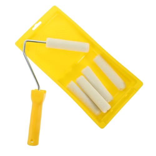 jojofuny 1satz Farbroller Mit Tray Und Halterung Malerwerkzeuge Für Wände Möbel Türen Und Mehr Leicht Kompakt Und Einfach Zu Bedienen Für DIY Projekte Und Innenraumgestaltung von jojofuny