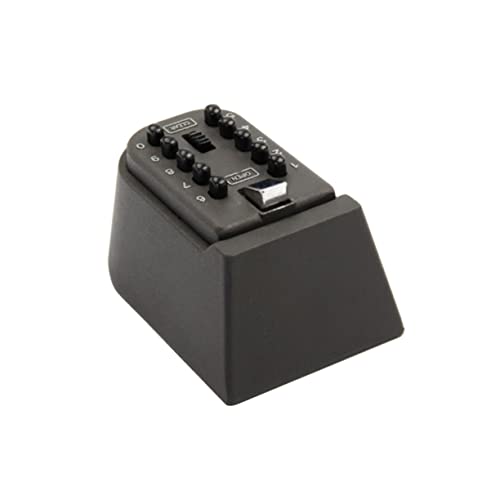 jojofuny Wandmontierte Schlüsselbox aus Metall mit Wasserdichter Abdeckung und Montageset Sichere Aufbewahrung für Schlüssel für und Außenbereich jojofuny Wandmontierte Schlüsselbox aus Metall mit Wasserdichter Abdeckung und Montageset Sichere Aufbewahrung für Schlüssel für und Außenbereich von jojofuny