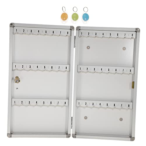 jojofuny Wandschlüsselbox mit Abschließbarem Schlüsselspeicher Haken für Einfache Schlüsselorganisation für Büro jojofuny Wandschlüsselbox mit Abschließbarem Schlüsselspeicher Haken für Einfache Schlüsselorganisation für Büro von jojofuny