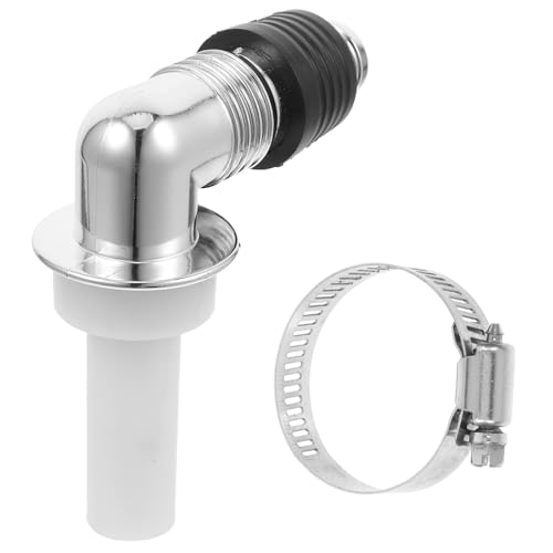 jojofuny Waschmaschinen Ablaufschlauch Adapter mit Auslaufsicherem Design Kompatibel mit Verschiedenen Bodenabläufen und Abflussrohren zur Vermeidung von Wasserschäden von jojofuny