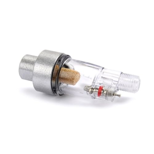 jojofuny Wasser Öl Abscheider Air Compressor Separator Airbrush Filter Werkzeug für Lackierpistole und Ölfrei Luftkompressor Zubehör Langlebig Installieren von jojofuny