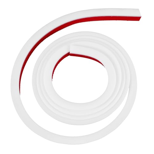 jojofuny Wasserbarriere Duschboden Tpe Türdichtung Wassersperre Flexibel Bad Küche Dichtungsstreifen Selbstklebend Wasserabweisend Schutzleiste für Nassbereiche von jojofuny