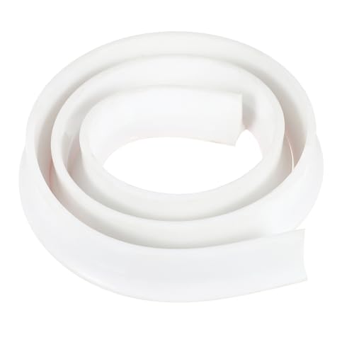 jojofuny Wasserdamm: Wasserbarriere-Haltestreifen, selbstklebender Spritzschutz, wasserdichte Dammdichtung für Haushaltsküchenspüle, Arbeitsplatte, Badezimmerdusche von jojofuny