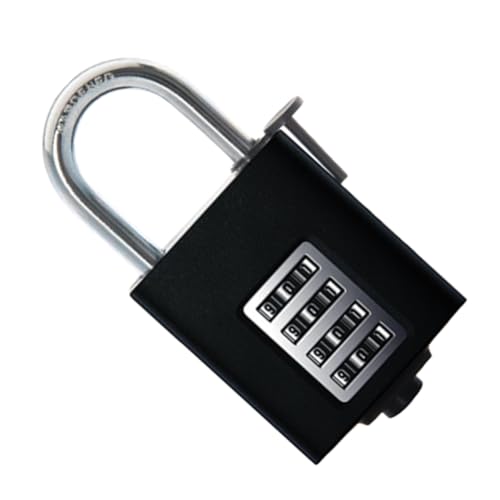 jojofuny Wasserdichtes Zahlenschloss Stelligem Code Korrosionsbeständig und Robust für Gartentore Außentüren Schränke Lager und Büros Sicheres Vorhängeschloss für Privaten und Gewerblichen jojofuny Wasserdichtes Zahlenschloss Stelligem Code Korrosionsbeständig und Robust für Gartentore Außentüren Schränke Lager und Büros Sicheres Vorhängeschloss für Privaten und Gewerblichen von jojofuny
