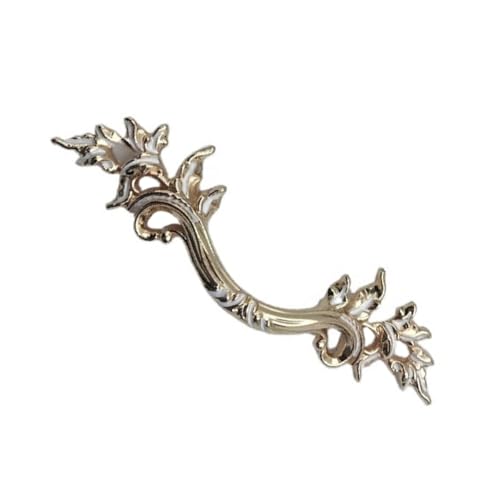 jojofuny Zinklegierung Möbelgriff Lochabstand Moderner Europäischer Schrankgriff für Türen Kleiderschränke Langlebiger Einfach zu Montierender Möbelknopf in Gold weiß Lackierung jojofuny Zinklegierung Möbelgriff Lochabstand Moderner Europäischer Schrankgriff für Türen Kleiderschränke Langlebiger Einfach zu Montierender Möbelknopf in Gold weiß Lackierung von jojofuny