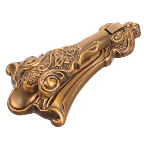 jojofuny Zinklegierung Türklopfer Vintage Metall Türbeschlag mit Ergonomischem Griff und Polierter Oberfläche Robust und Langlebig Einfache Montage Dekorativer Zufällige jojofuny Zinklegierung Türklopfer Vintage Metall Türbeschlag mit Ergonomischem Griff und Polierter Oberfläche Robust und Langlebig Einfache Montage Dekorativer Zufällige von jojofuny