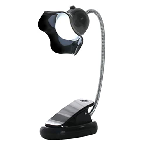 jojofuny wiederaufladbare Buchleuchte Augenschutzlampe wiederaufladbare Lampe Leselampen für Bücher Clip auf Leselampe Schreibtischlampen Clip-Buchleuchte USB Leselicht Student von jojofuny