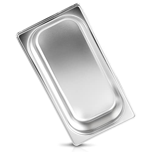 jokobela GN-Behälter 1/3 65 mm aus Premium-Edelstahl (2,5 L Fassungsvermögen) Maße: 325 x 176 x 65 mm - Gastronormbehälter ideal für Garen mit Chafing Dish oder Bain Marie (0,6 mm dick) von jokobela
