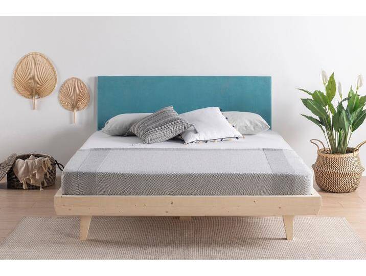 Elegantes Massivholzbett mit Kopfteil 140x190 cm von jolondo